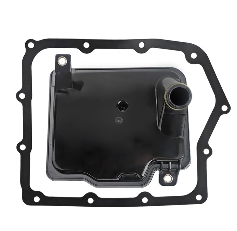 Fitede front view of filter and gasket showing fit and completeness