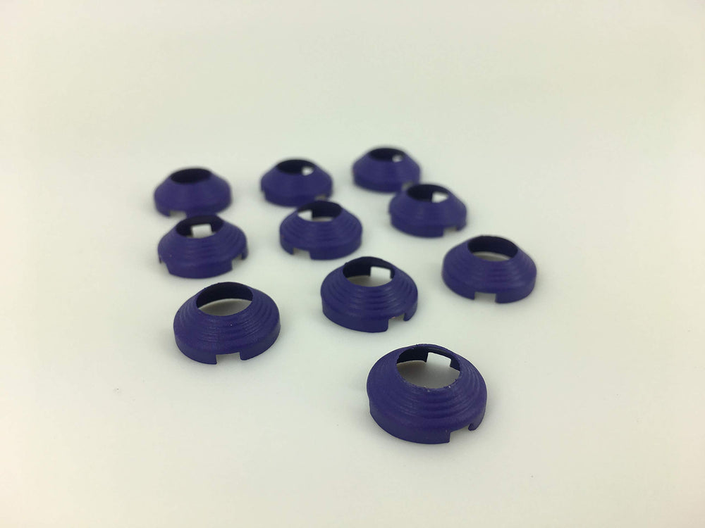FlareSeal beside 3/8" tubing illustrating size and installer convenience