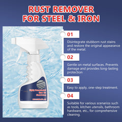 Flaurix being applied to a rusty wrench, restores tool function quickly