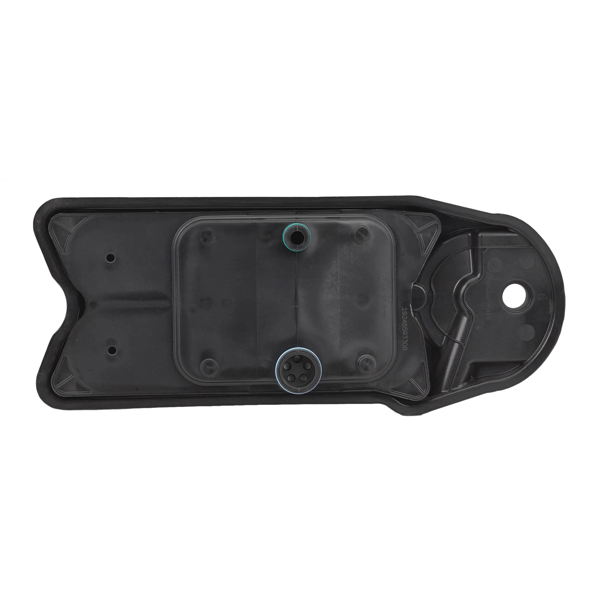 Fleetguard CV52001 installed in engine bay reduces oil mist in intake