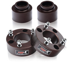 FlexHitch front spacer close-up showing precise machining and fit benefit