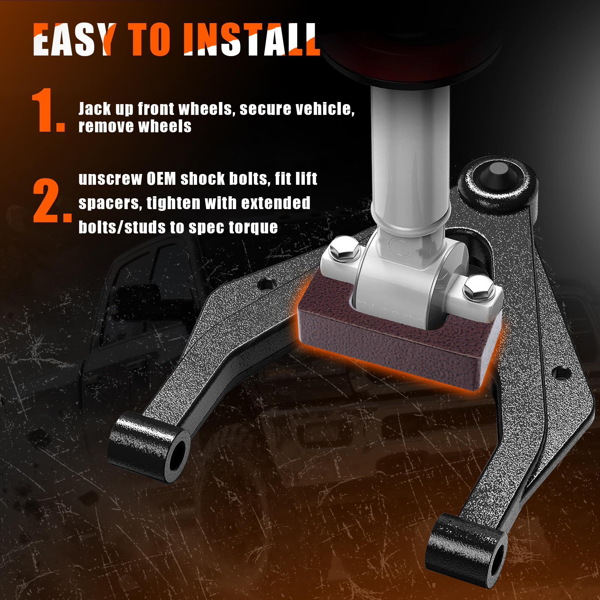 FlexHitch complete kit laid out showing included parts and hardware