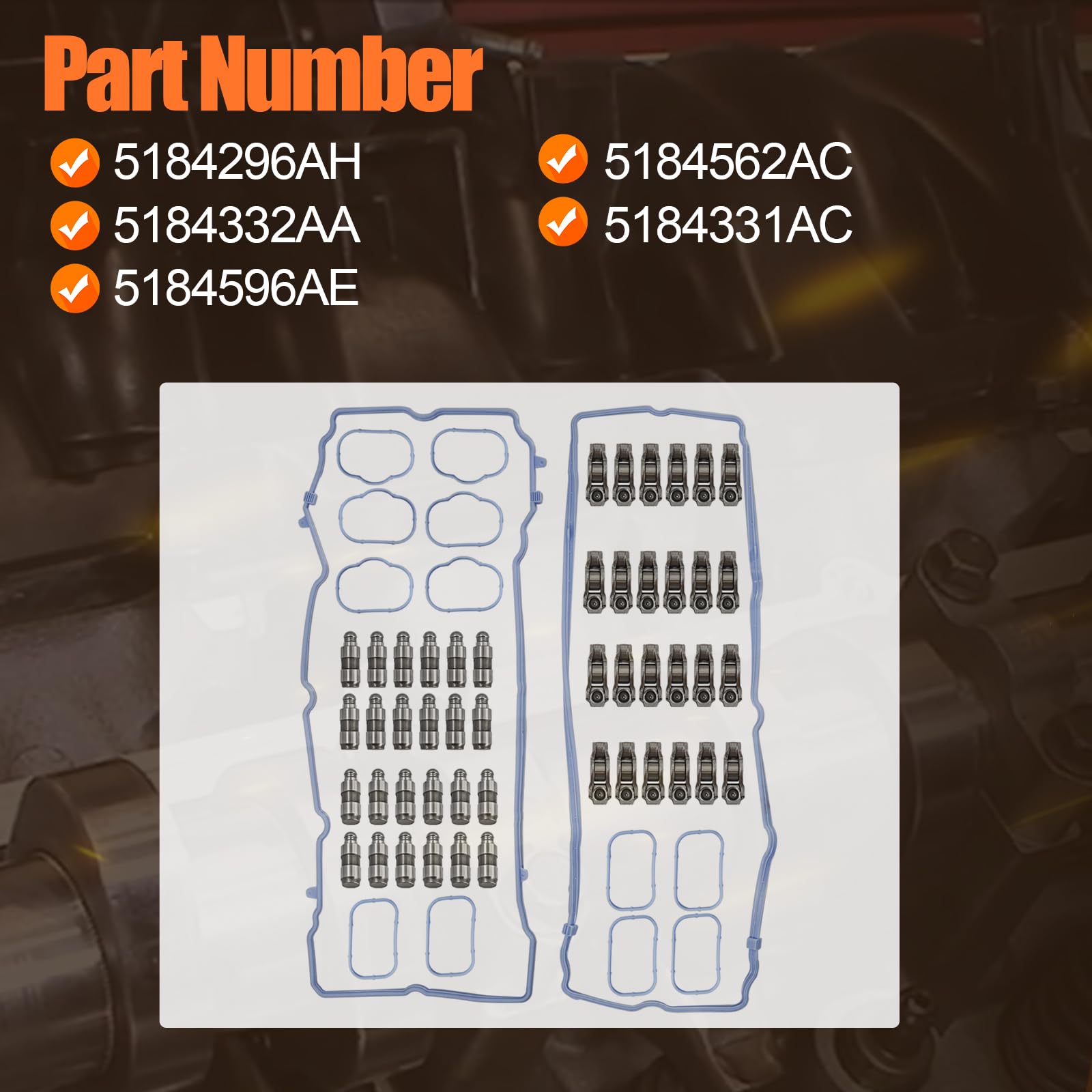 FLIBEN rocker arms side profile showing robust construction and consistent fit
