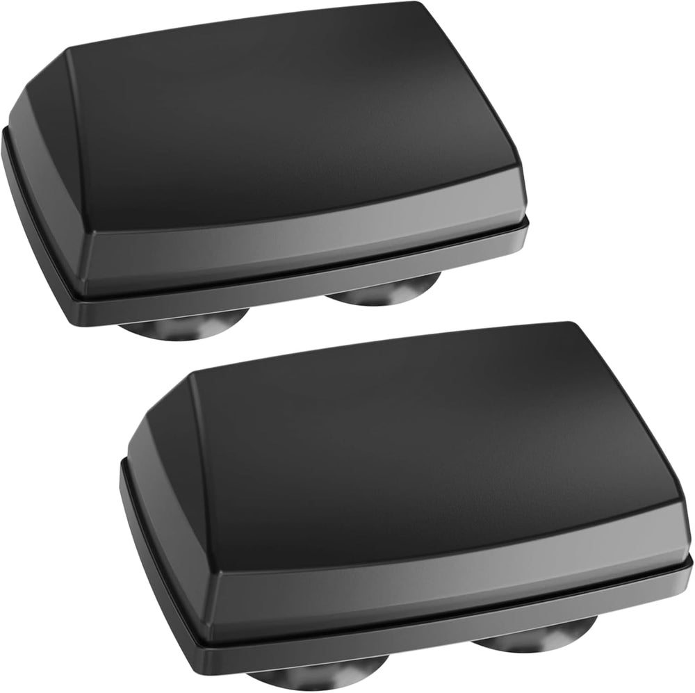 FLLIK front view of black EZ Pass holder showing compact design and easy access
