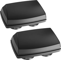 FLLIK front view of black EZ Pass holder showing compact design and easy access