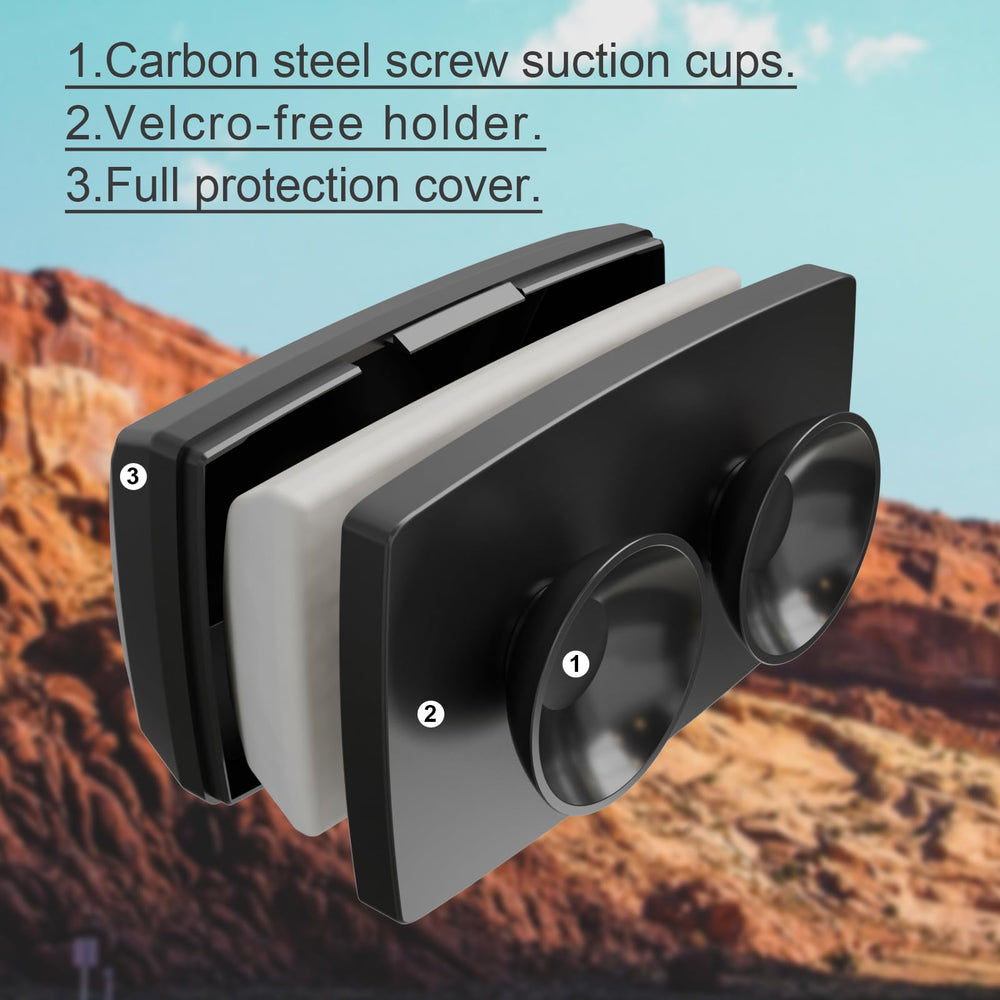 FLLIK holder mounted in rental car highlighting quick transfer benefit