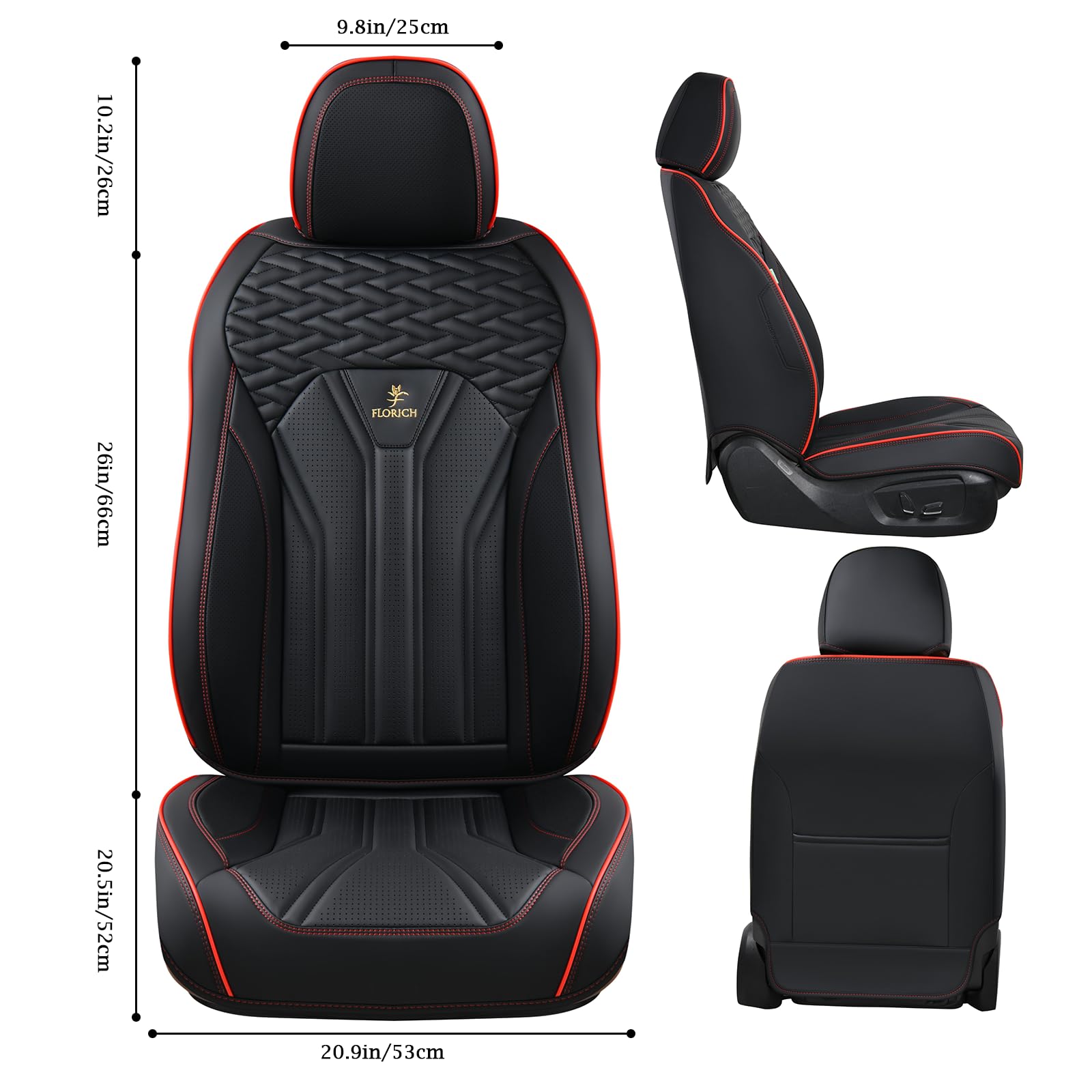 FLORICH close-up Nappa leather texture highlighting breathable premium surface and comfort