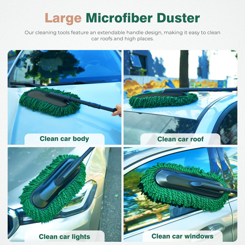FLORICH compact 30cm brush cleaning vents and tight interior spaces