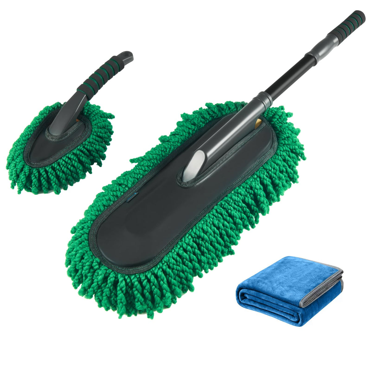 FLORICH front packaging showing full duster set and quick benefits