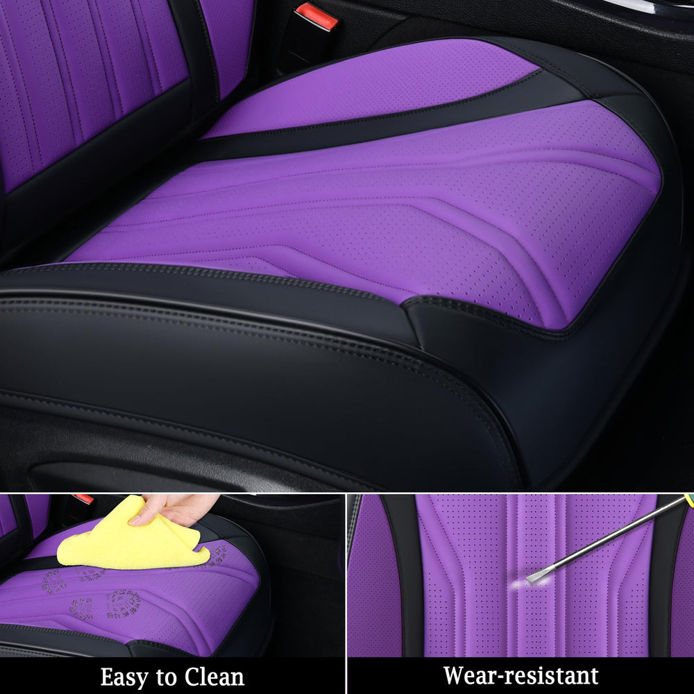 FLORICH seatback pocket detail providing convenient storage benefit