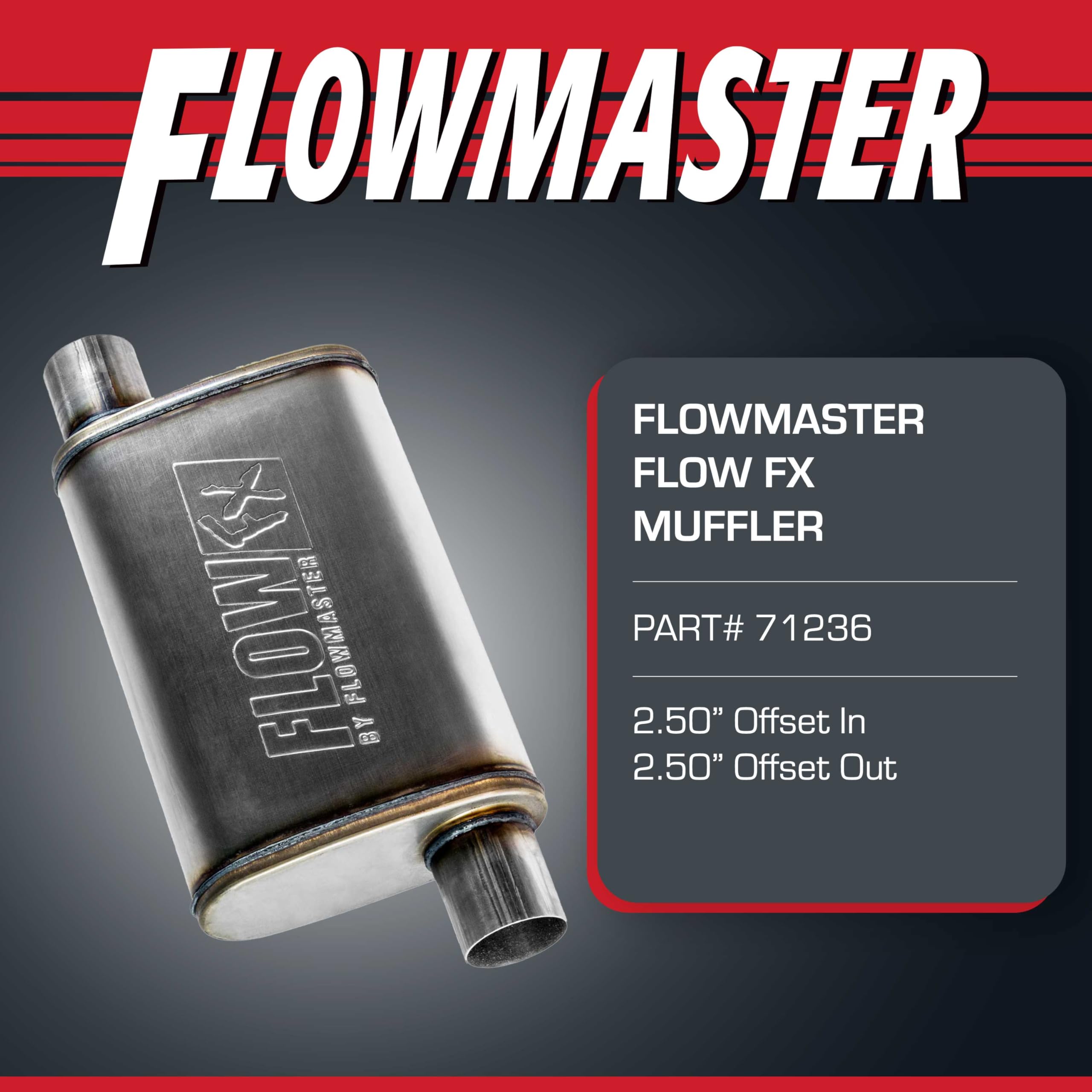 Flowmaster close-up of perforated core illustrating smooth flow benefits