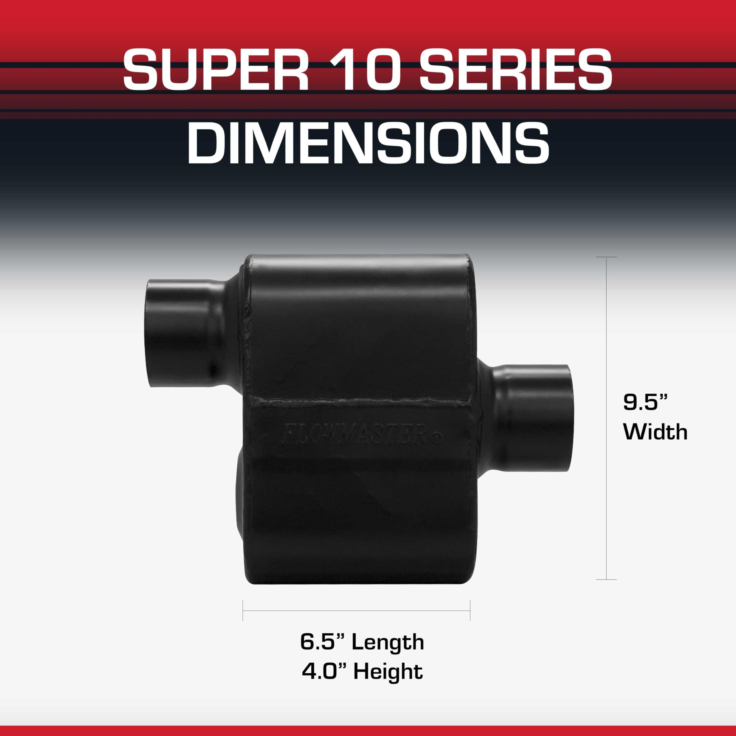 Flowmaster Super 10 on lifted truck showing loud performance presence