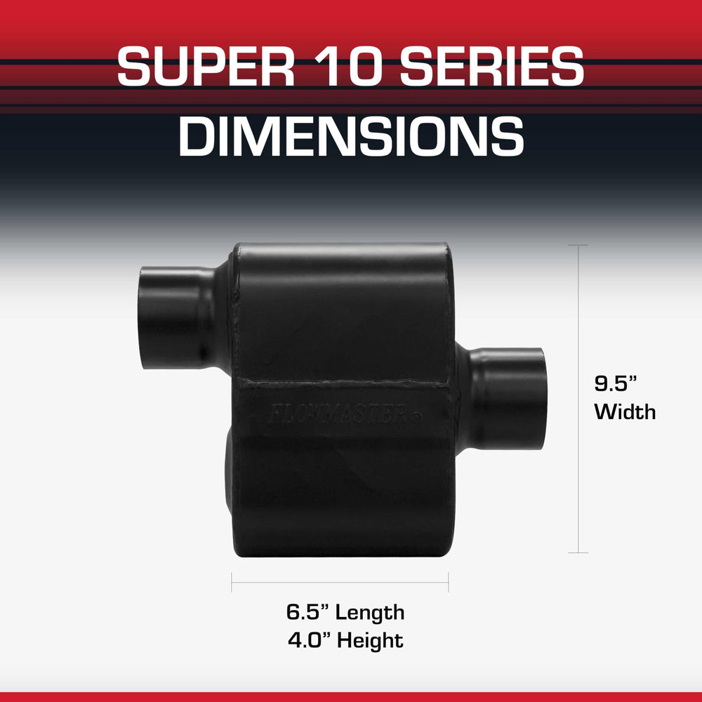 Flowmaster Super 10 on lifted truck showing loud performance presence