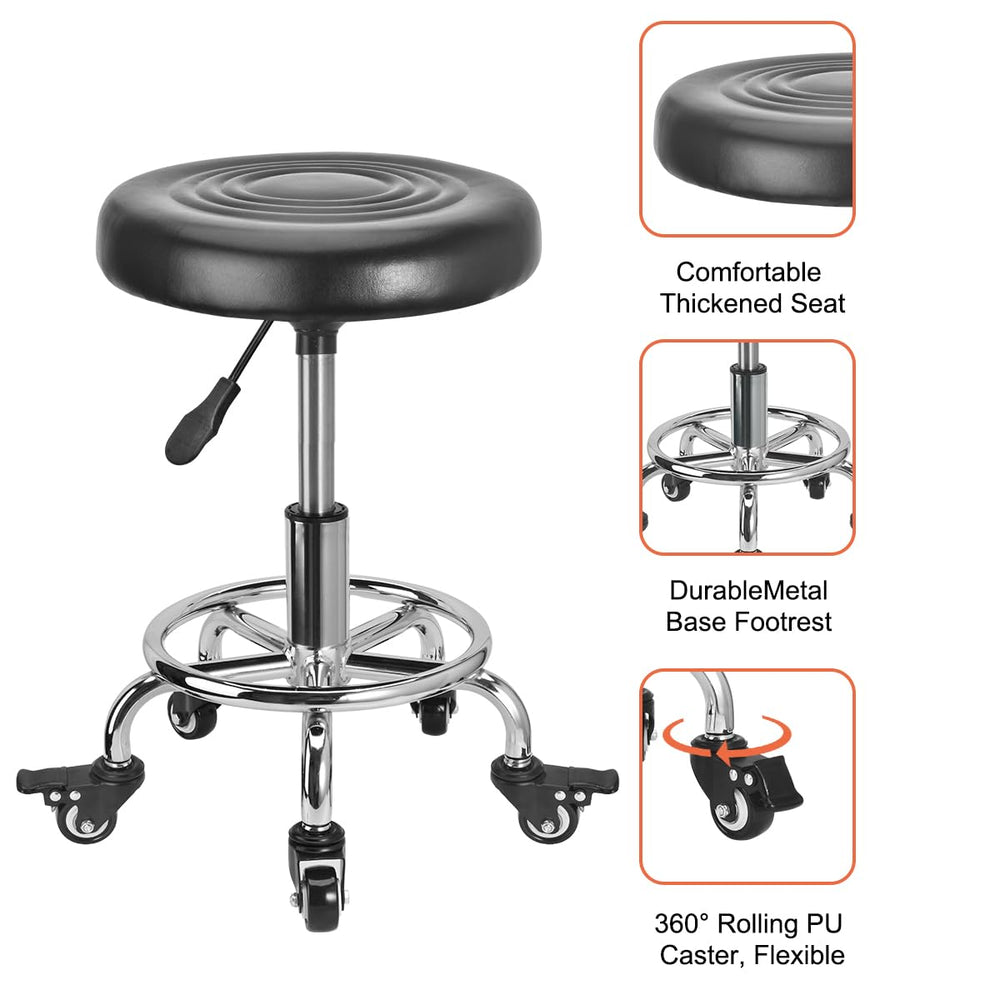 FLOLXNB five-star base and casters emphasizing stability and smooth mobility