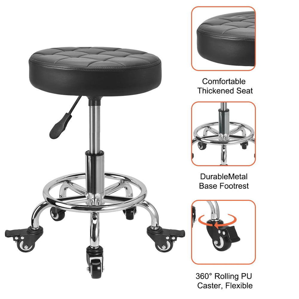 FLOLXNB gas lift lever closeup illustrating adjustable height convenience
