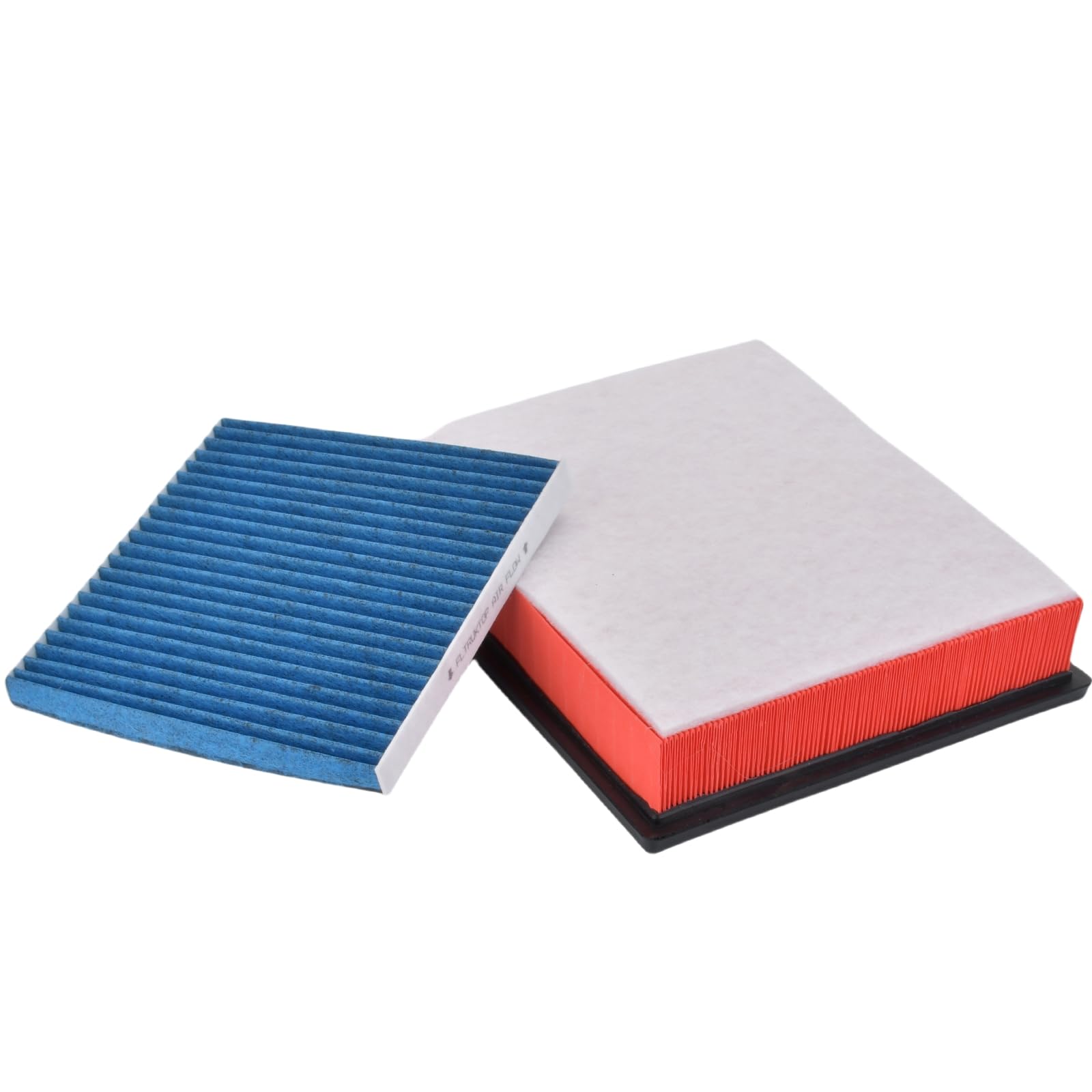 FLTRUCKTOP engine and cabin filters installed in Tacoma showing direct-fit convenience