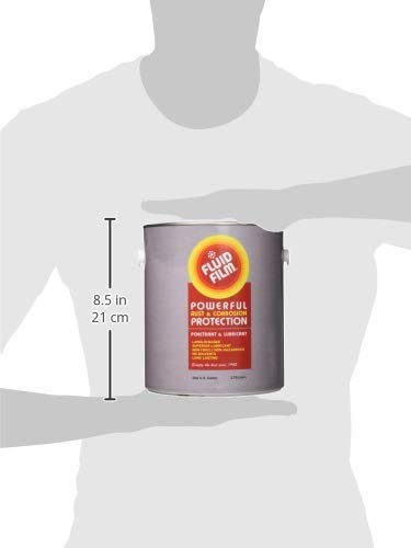Fluid Film applied to truck underbody showing corrosion protection on frame components