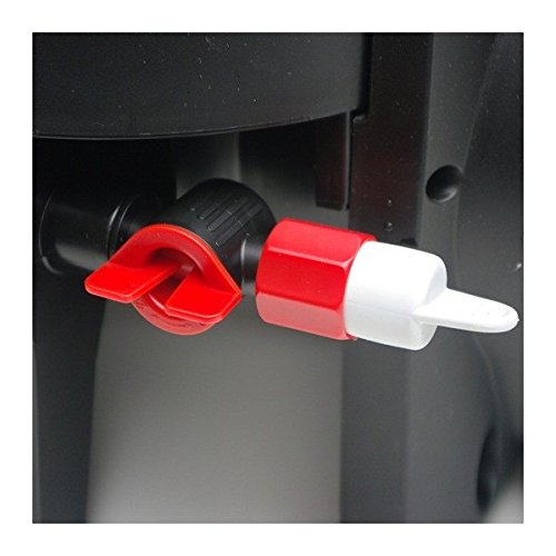 Fluval purge valve close-up of seal detail improving leak prevention