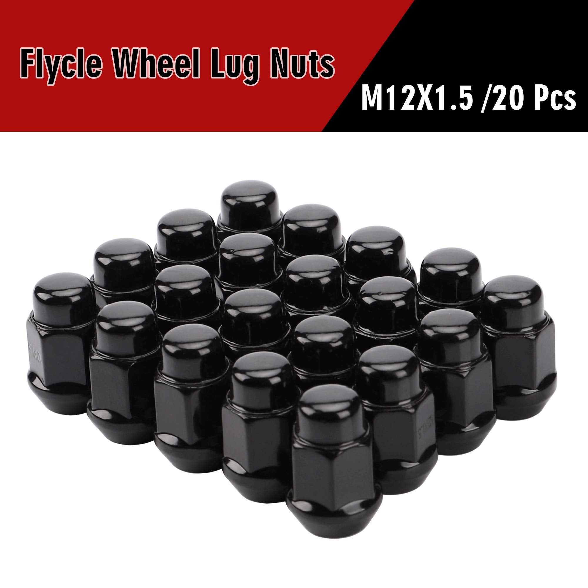 FLYCLE closed end cap view protecting studs from moisture and road debris