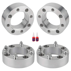 FLYCLE front view of four spacers showing complete kit and fitment benefit
