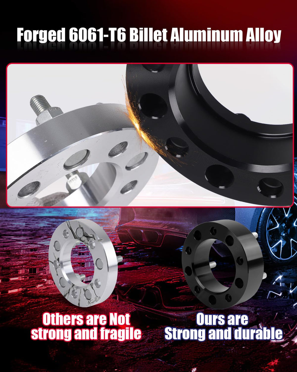 FLYCLE machined 126.15mm center bore highlighting precise hub-centric alignment