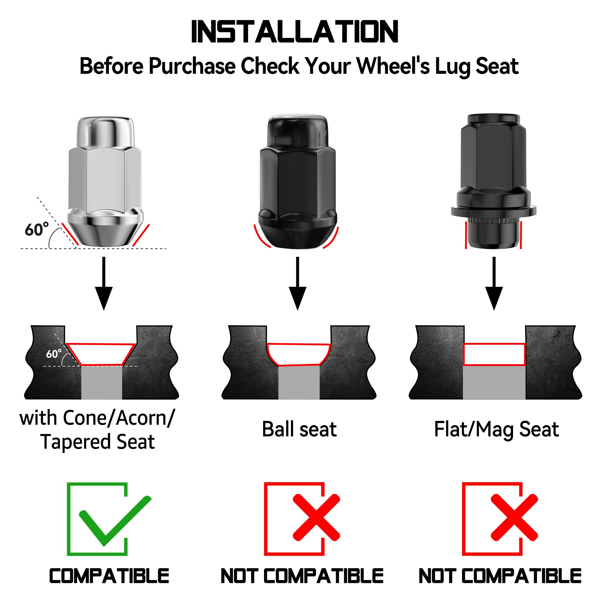 FLYCLE packaging with 20-piece set displayed to show full replacement convenience