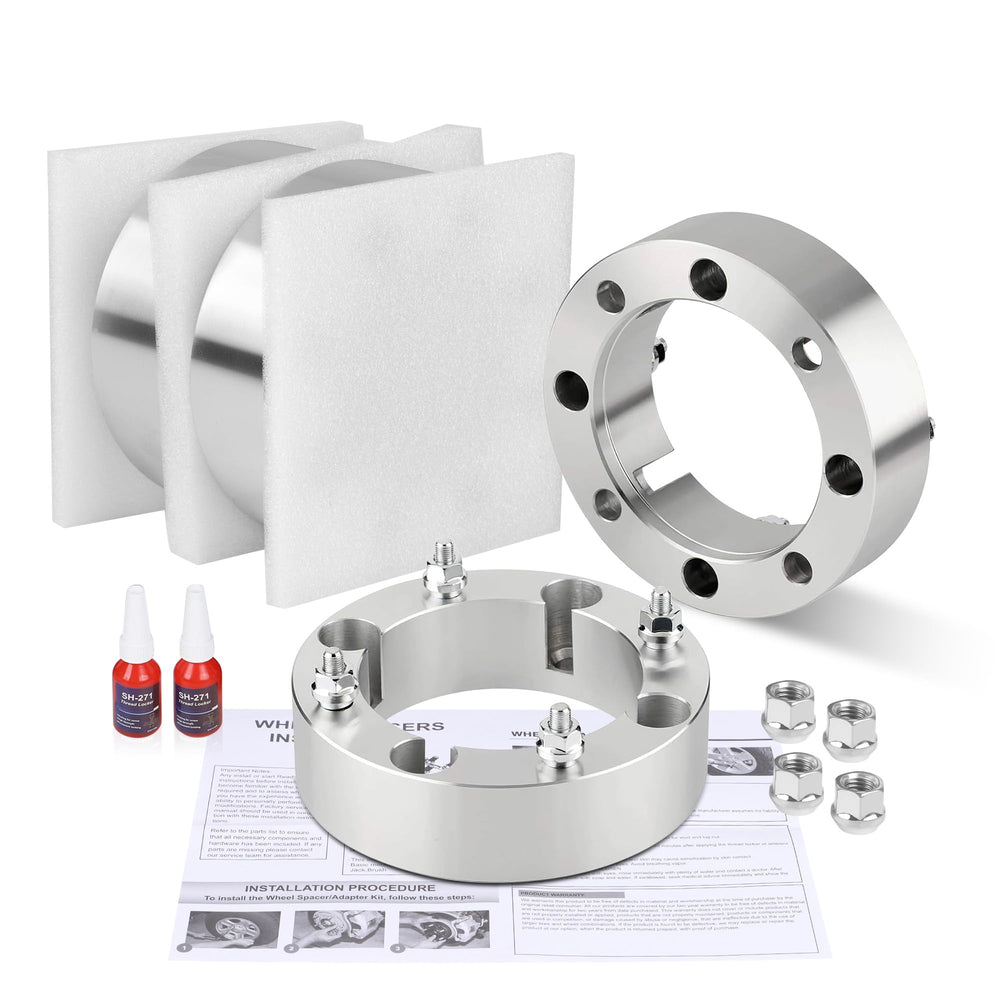 FLYCLE spacer next to ruler showing 2-inch thickness, clarifies exact offset and scale