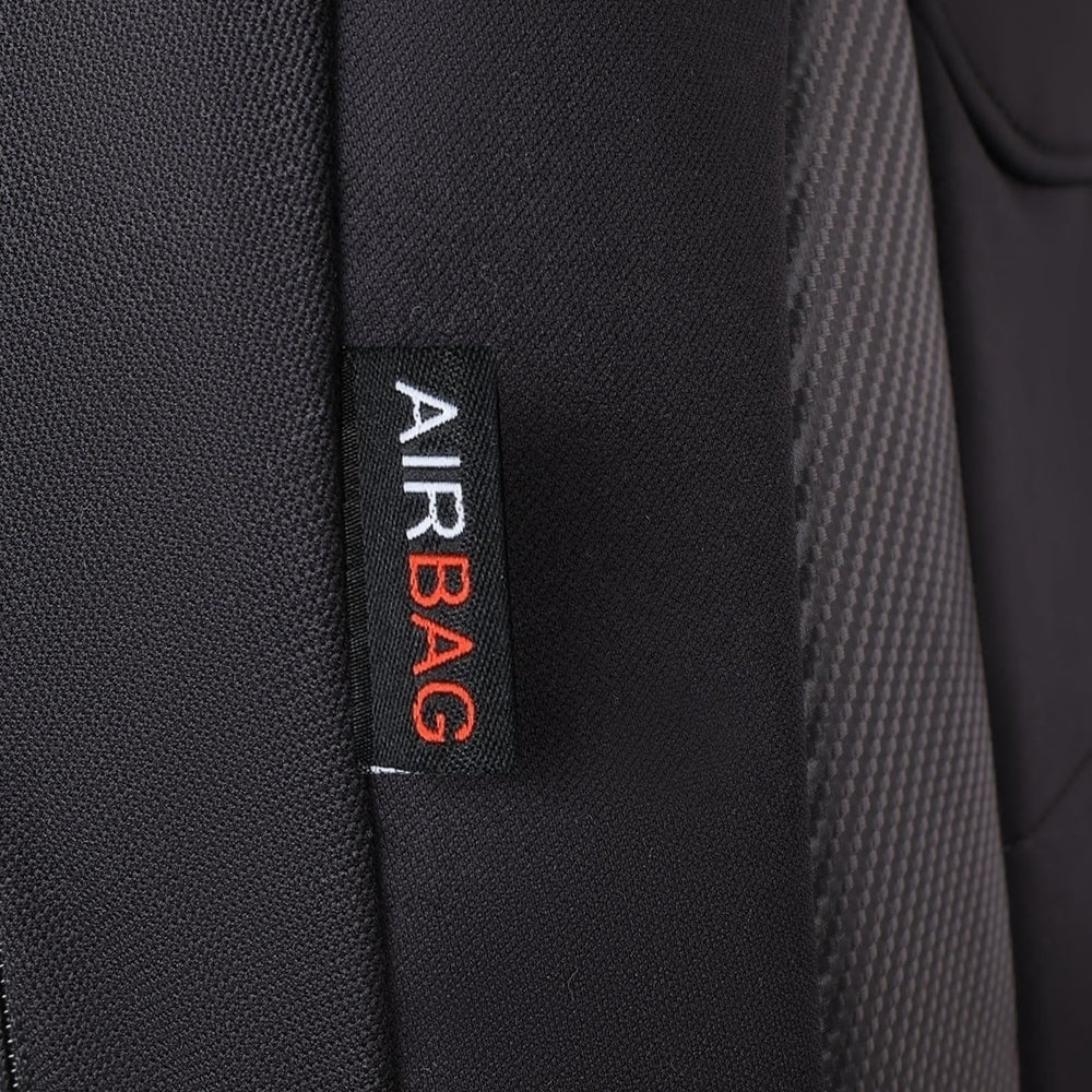 Flying Banner anti-slip backing detail reducing cover movement during driving