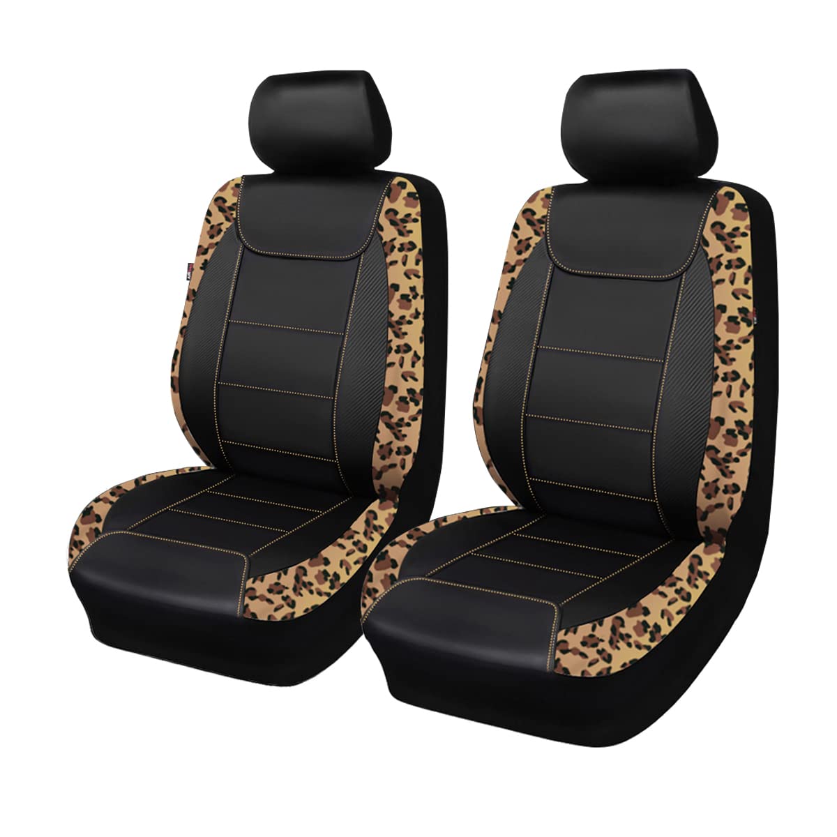 Flying Banner front packaging showing leopard design and fit benefits
