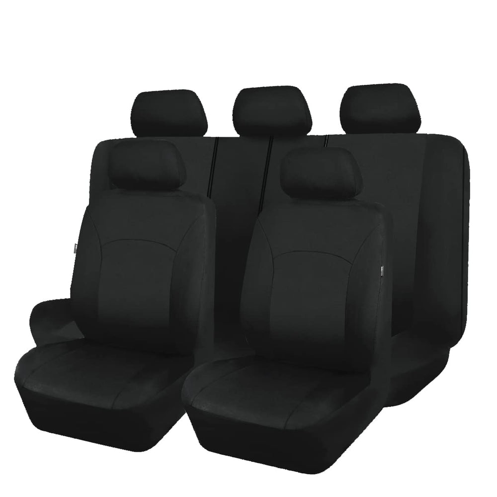 Flying Banner front seat full view showing clean protection benefit