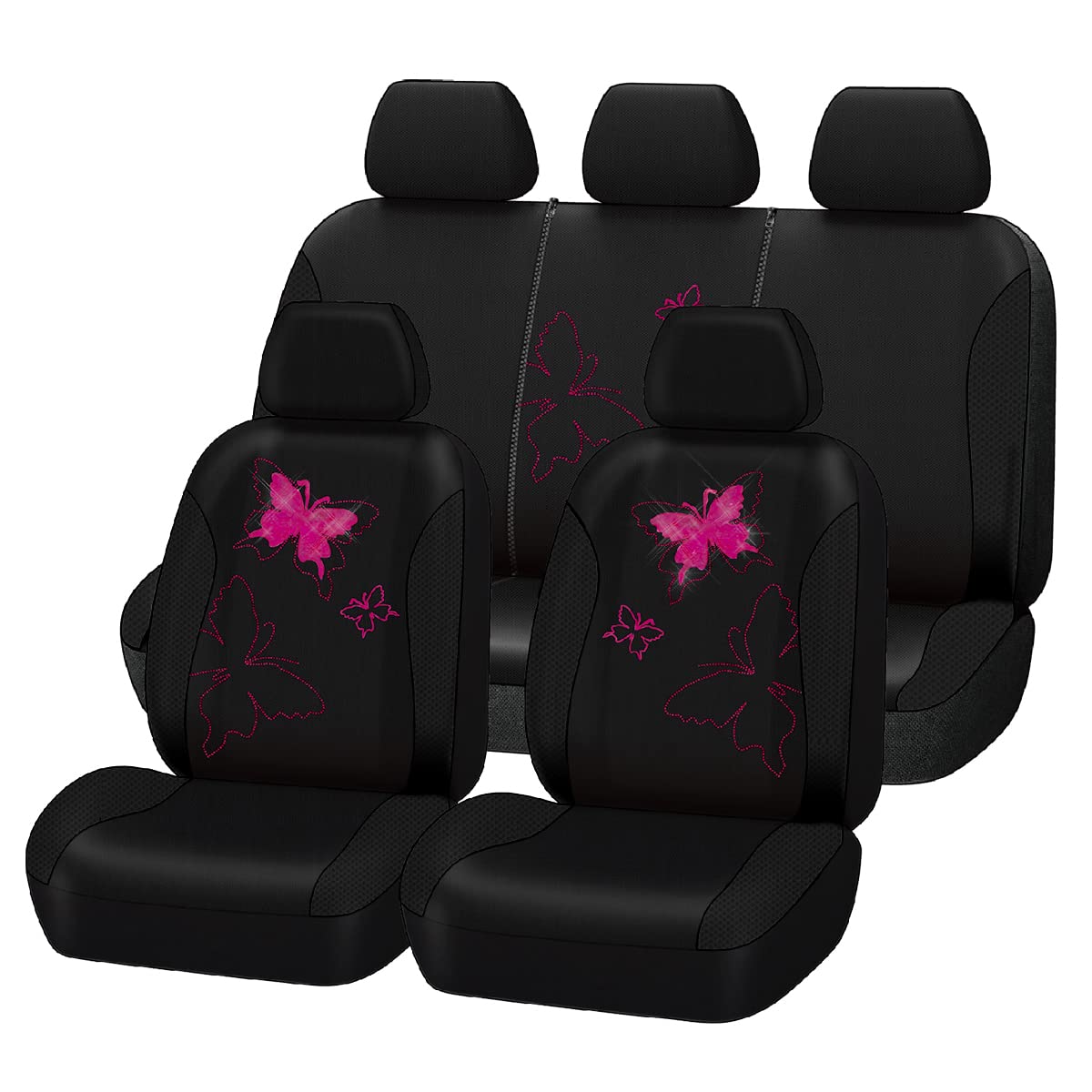 Flying Banner front seat full view showing stylish fit and protection