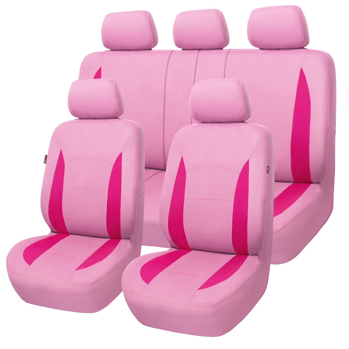Flying Banner front seat cover full view showing clean protection