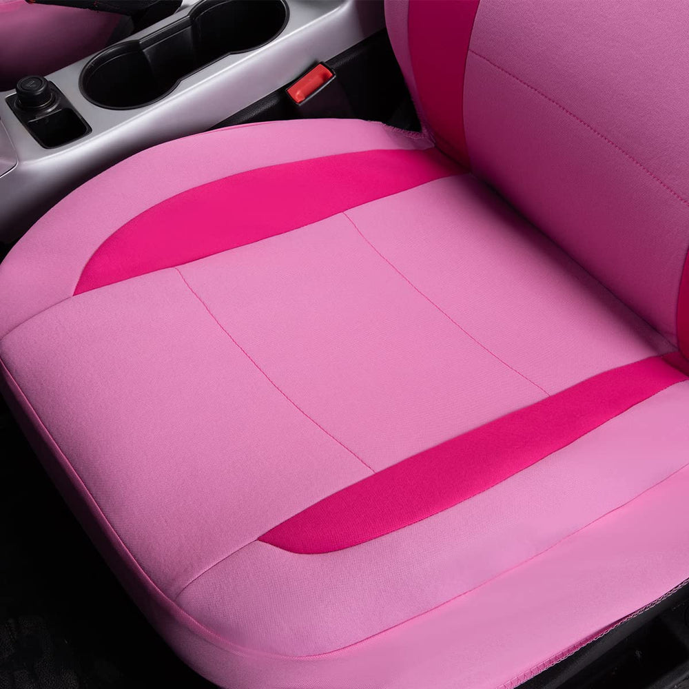 Flying Banner headrest and armrest fit for neat professional finish