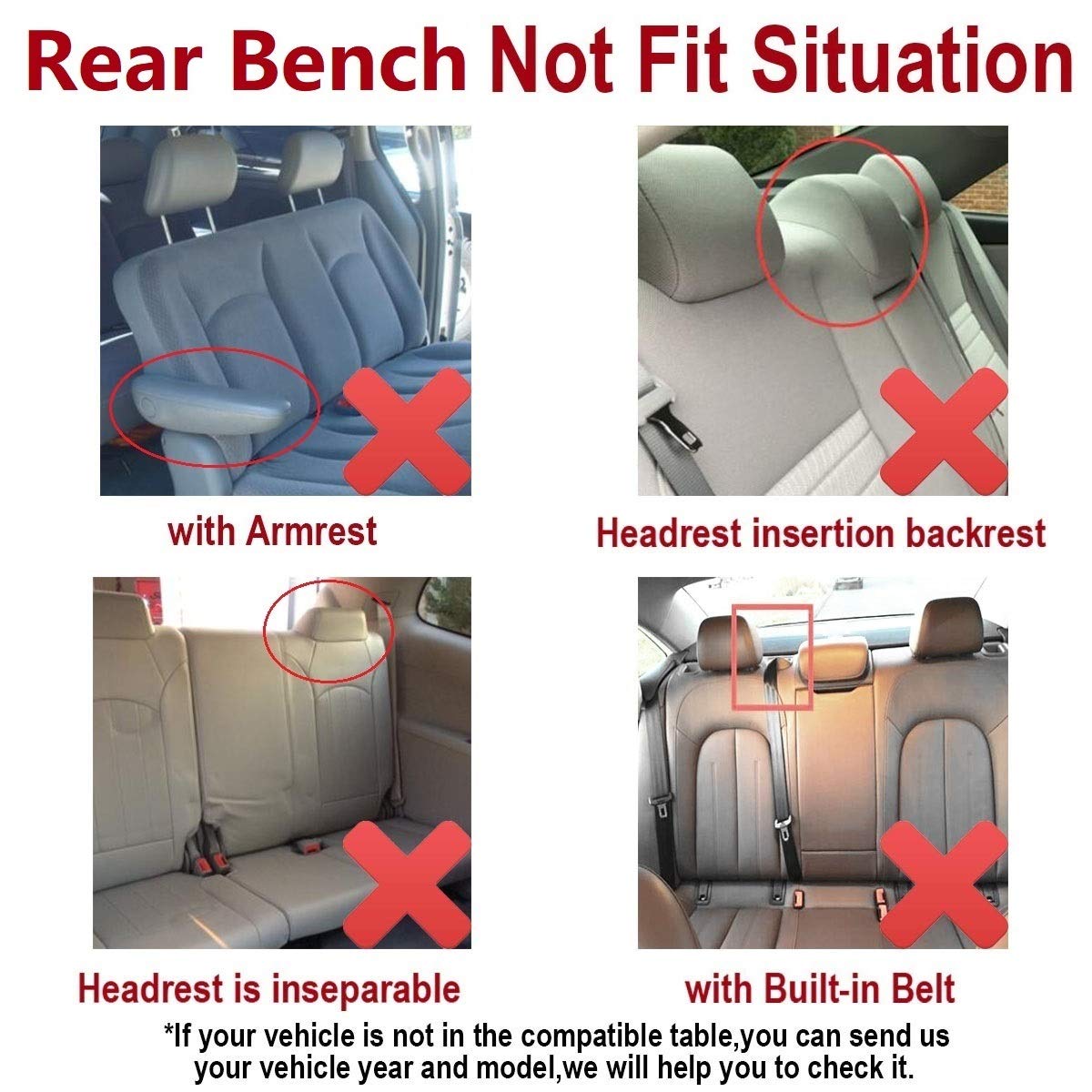 Flying Banner detachable headrest detail for easy removal and cleaning