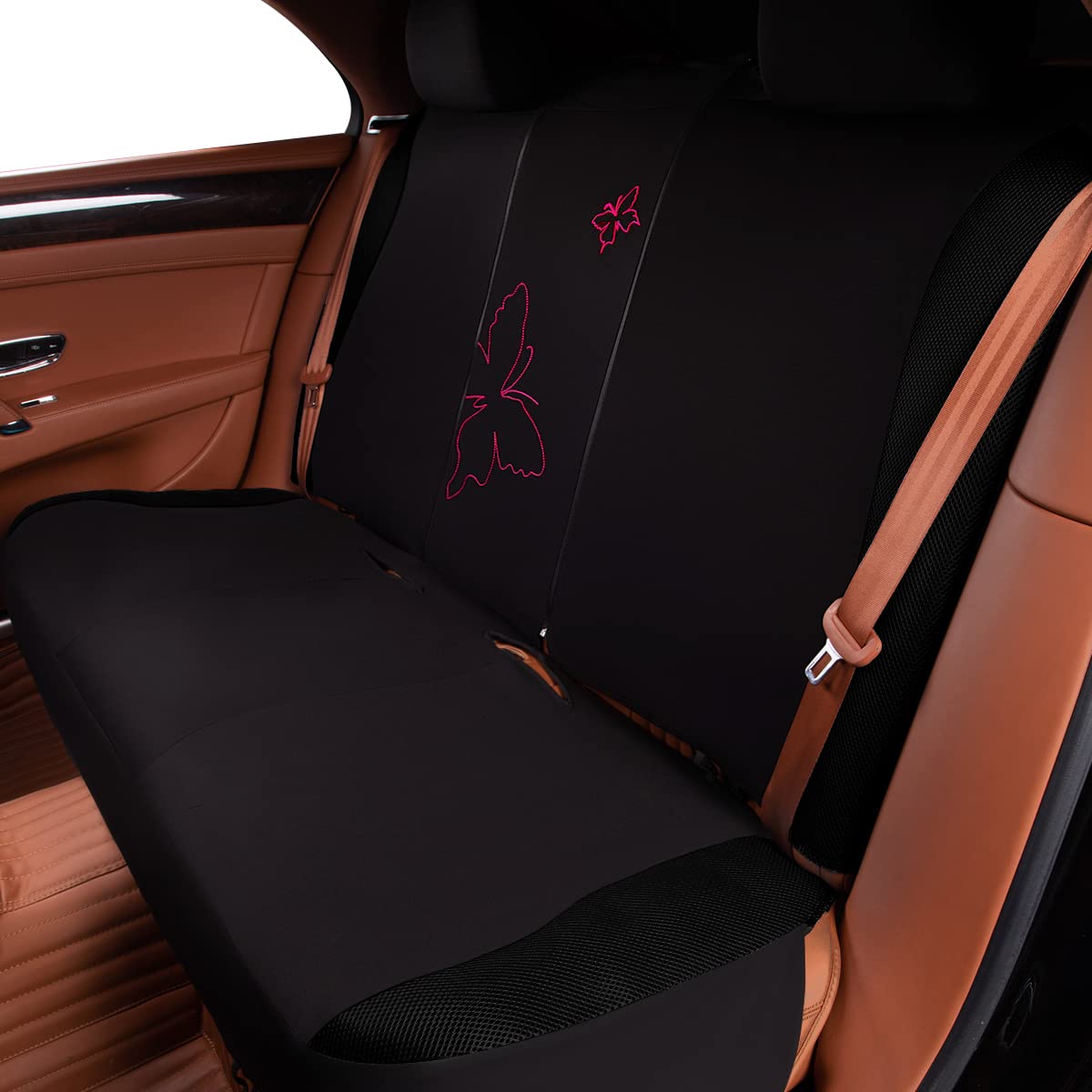 Flying Banner in-car lifestyle styling showing feminine interior upgrade
