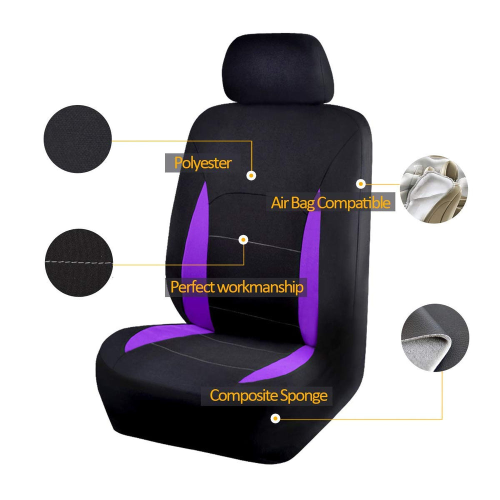 Flying Banner rear bench installed illustrating split-seat access benefit
