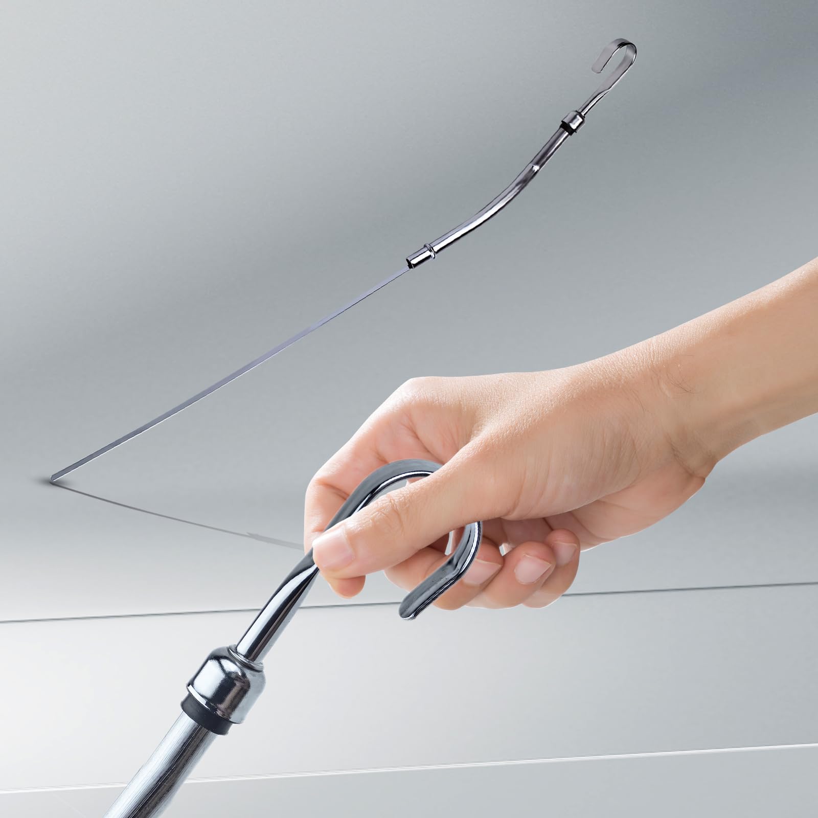Flylin dipstick packaged with label for proper part identification
