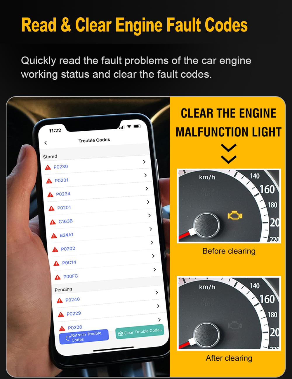 FlyroadUp reading VIN on tablet to verify vehicle identity and purchase confidence