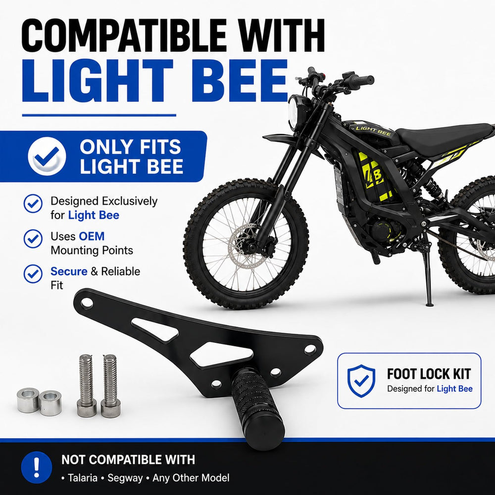 FMO EBPA complete mounting kit showing included screws for easy install