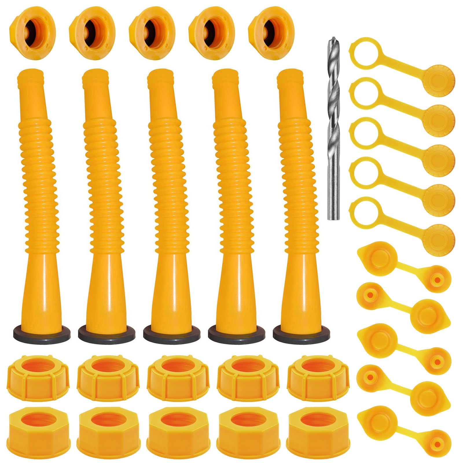 FOANRIY front view of replacement spout kit showing components for easy identification and fit