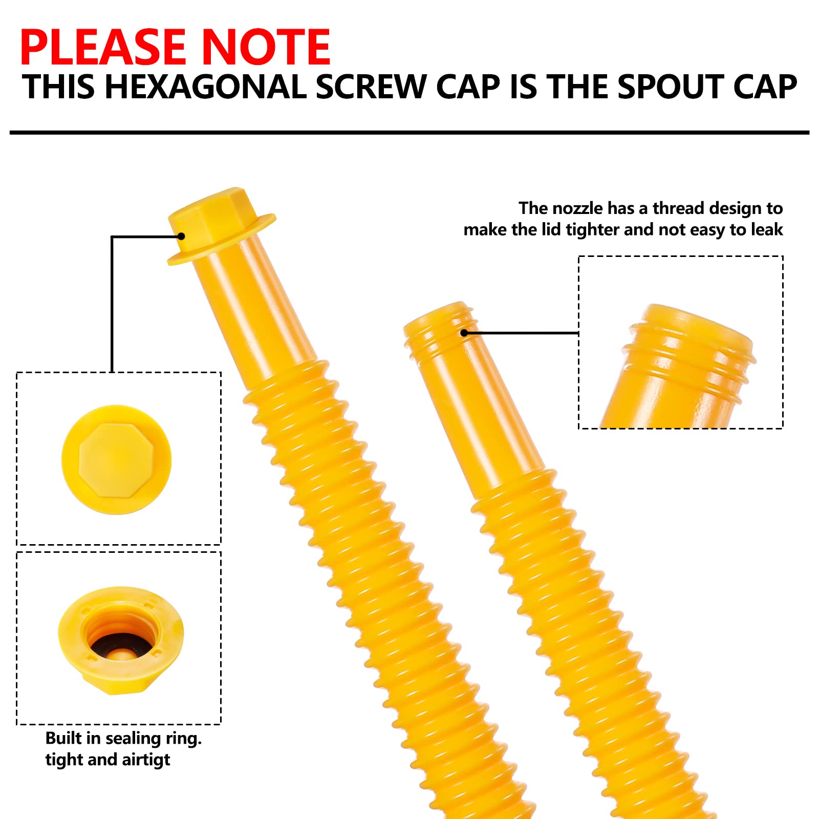 FOANRIY vent cap B replacing old vent cap to restore proper can venting and flow