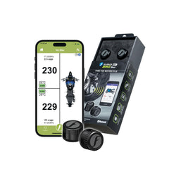 FOBO front view showing black sensors and compact design for fast installation