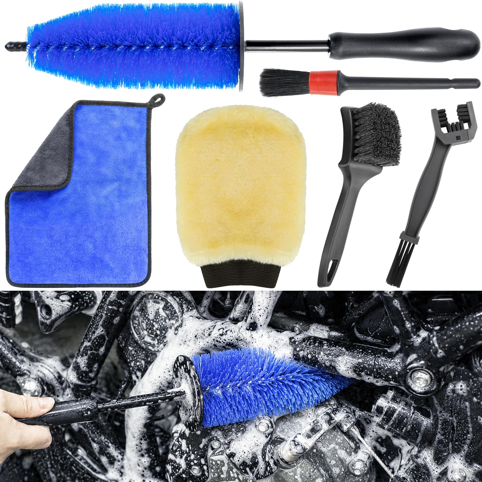 focopot front packaging showing full six-piece cleaning kit and quick identification benefit