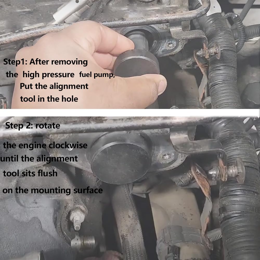 Foemint EN-48896 installed on a 2.4L engine demonstrating correct lobe verification