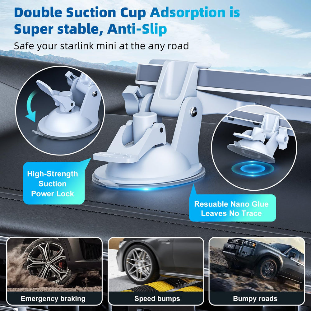FONKEN windshield installation showing alternative placement and unobstructed view