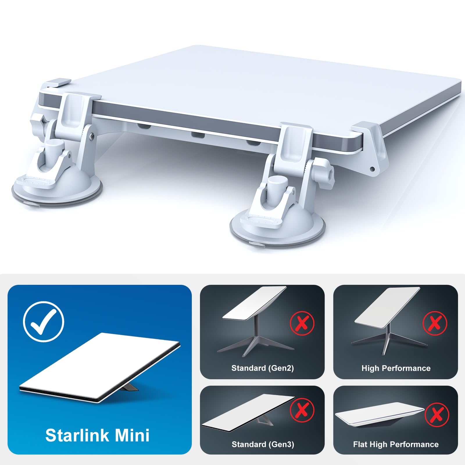 FONKEN close-up of suction cup demonstrating strong adhesion and stability