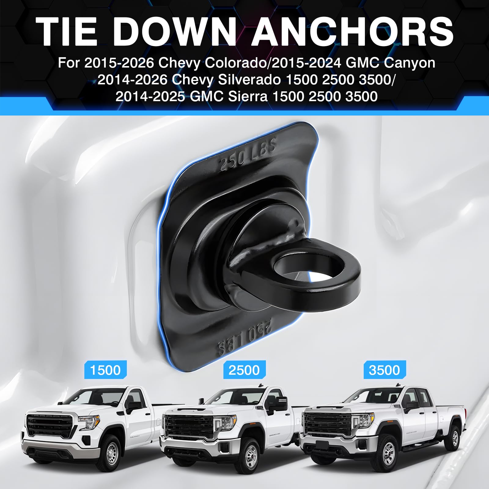 Forccord close-up on anchor head detail highlighting durable design and secure hold