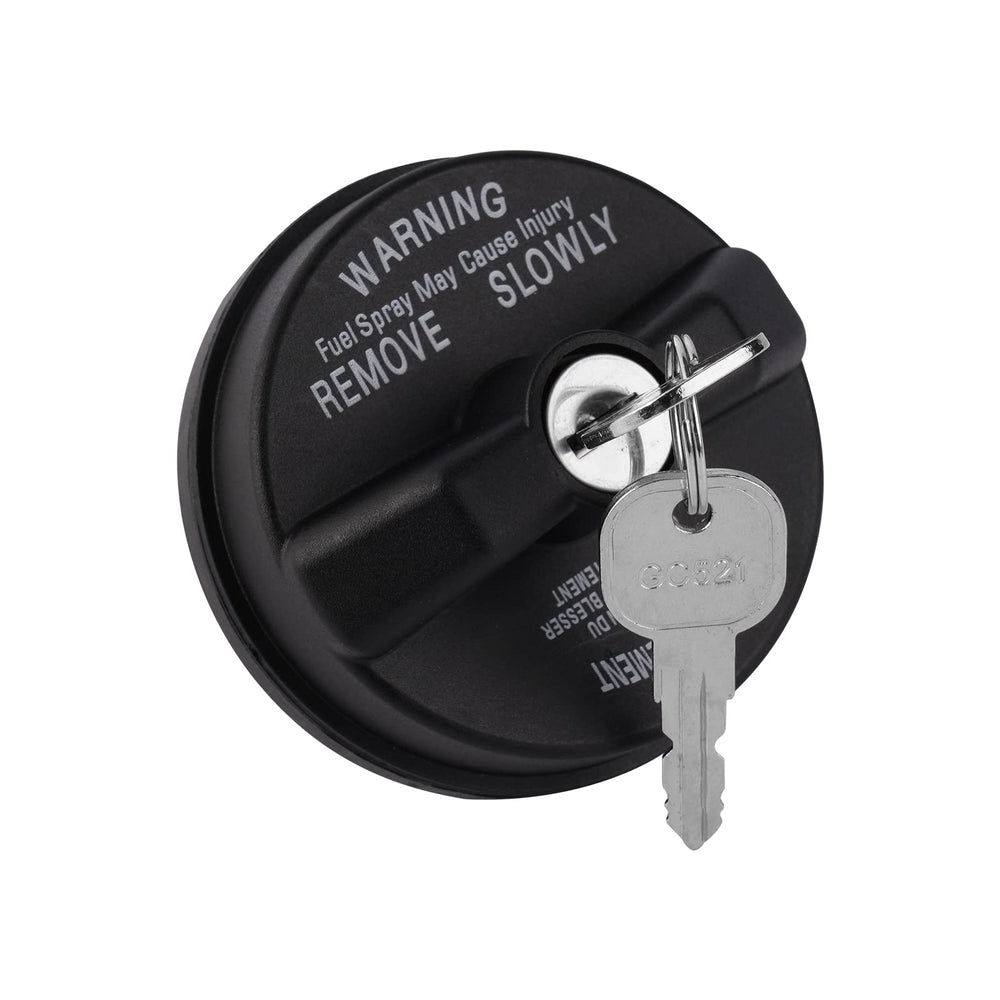 Forccord front view gas cap showing secure fit and protection