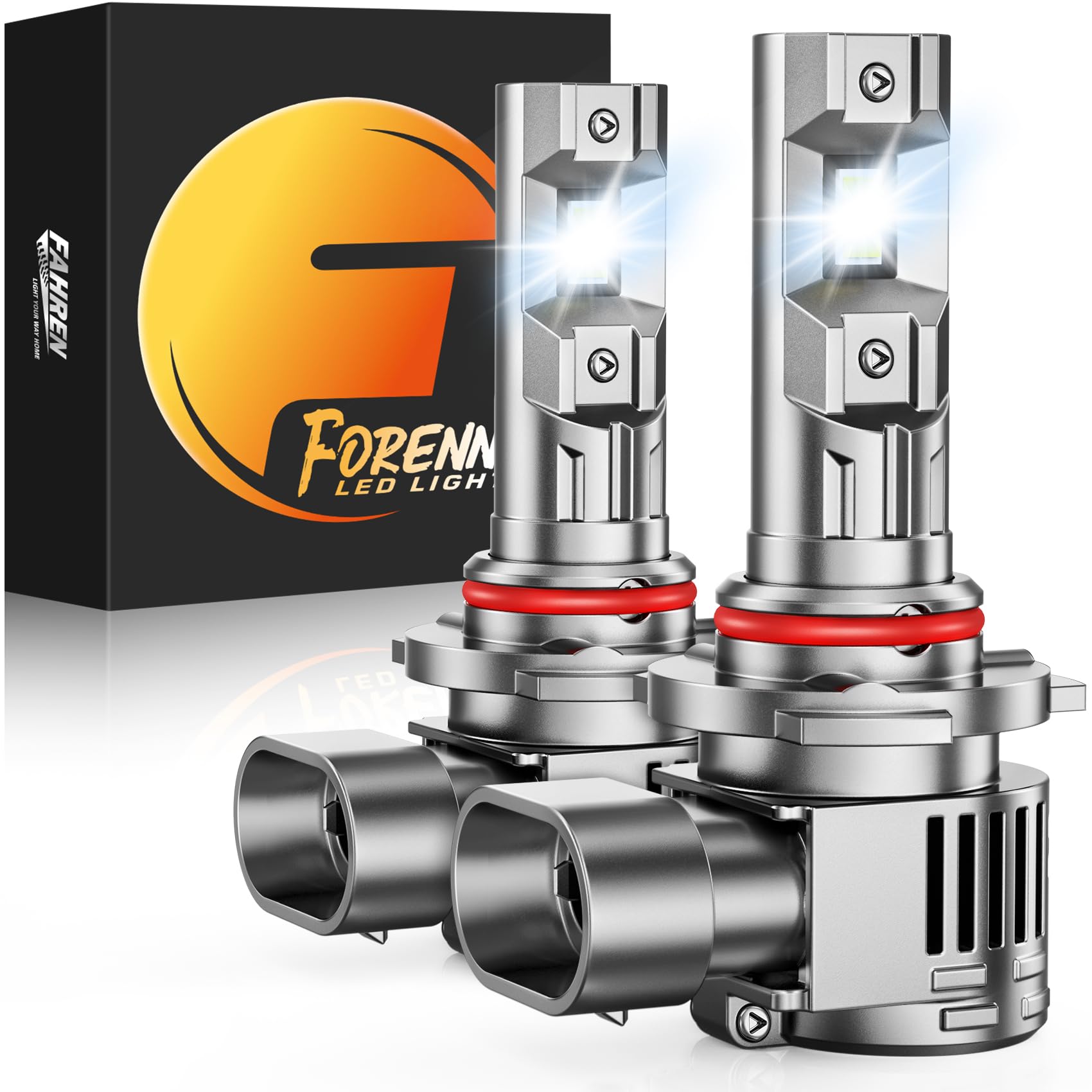 FORENNER 9012 HIR2 pack of two front view showing clean compact design and easy fit