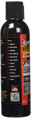 FOREVER BLACK close-up of applicator on textured trim showing even coverage